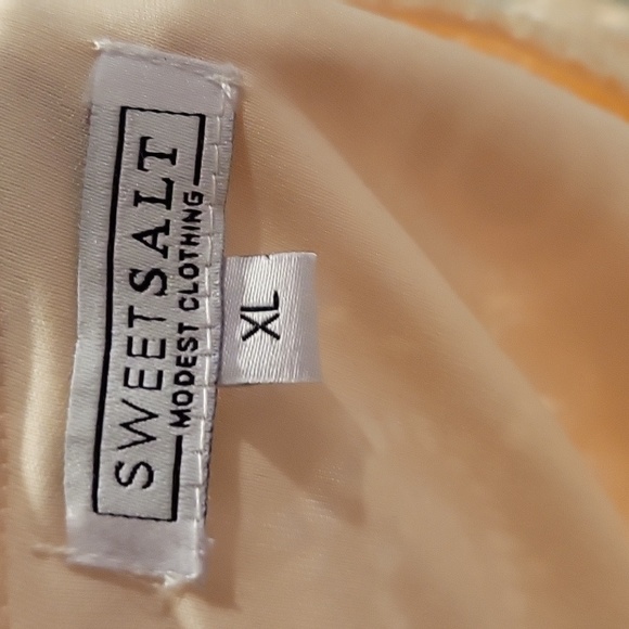 Sweet Salt peach 🍑 lace dress - Picture 4 of 4